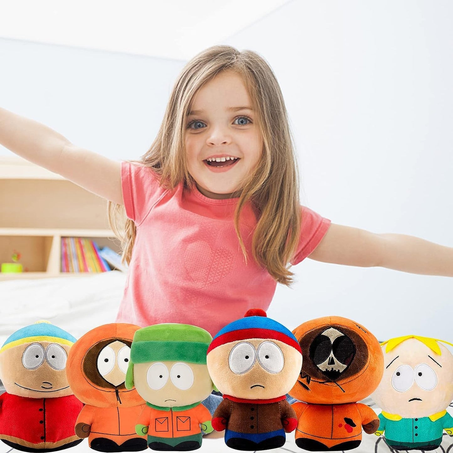 YZONU SP Anime Plush Toys – 6Pcs Cute Plush Dolls Pillow & Decor