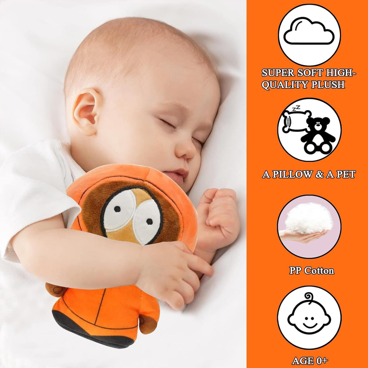 YZONU SP Anime Soft Toy Orange – Plush Doll, Cute Pillow & Collectible Gift