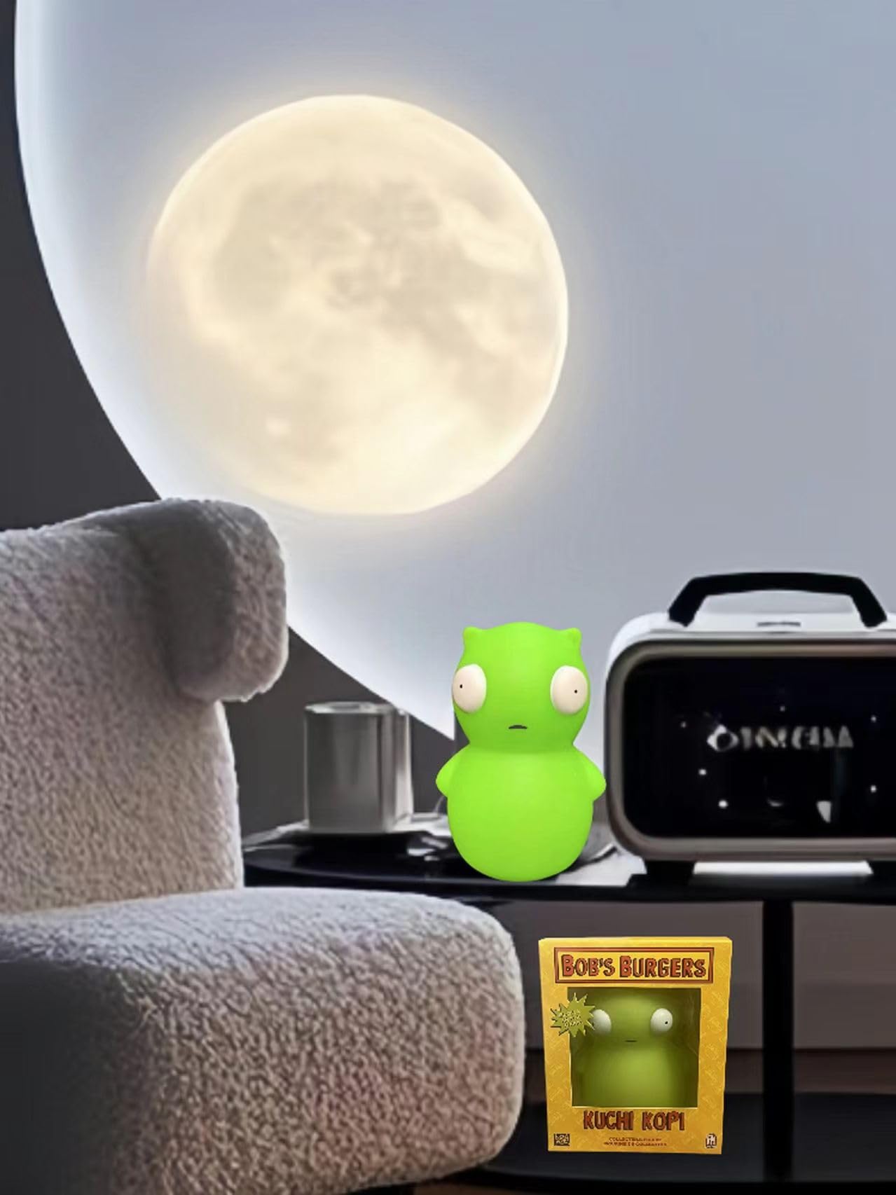 Zacopne Bobs Burgers Kuchi Kopi Glow-in-the-Dark 6-Inch Vinyl Figure