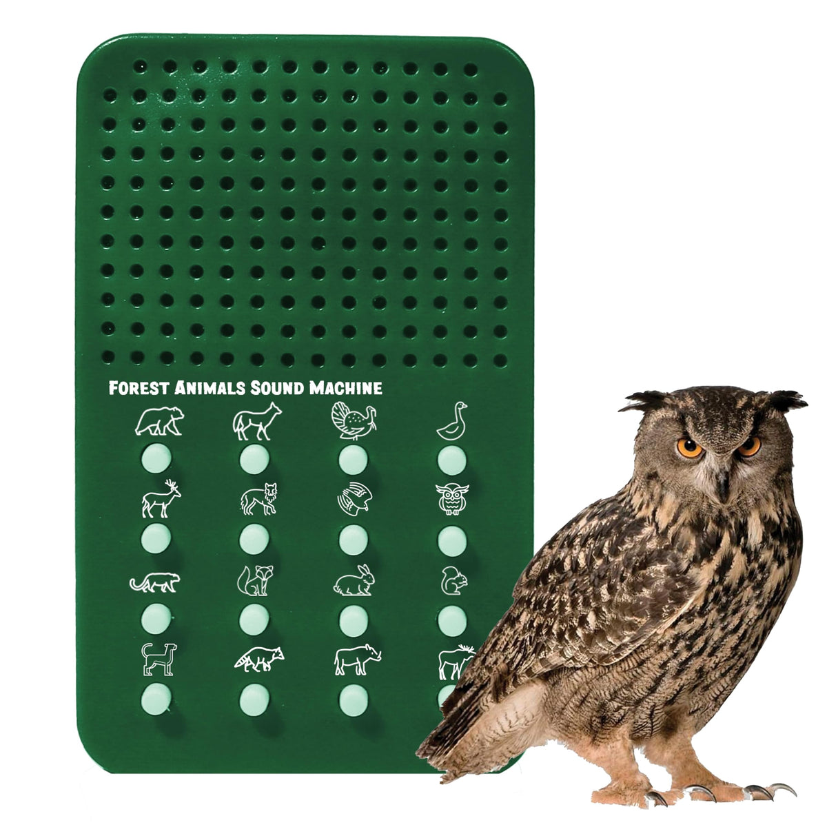 ZANY TRAINS Forest Animal Caller – 16 Calls, Portable Sound Maker for Kids
