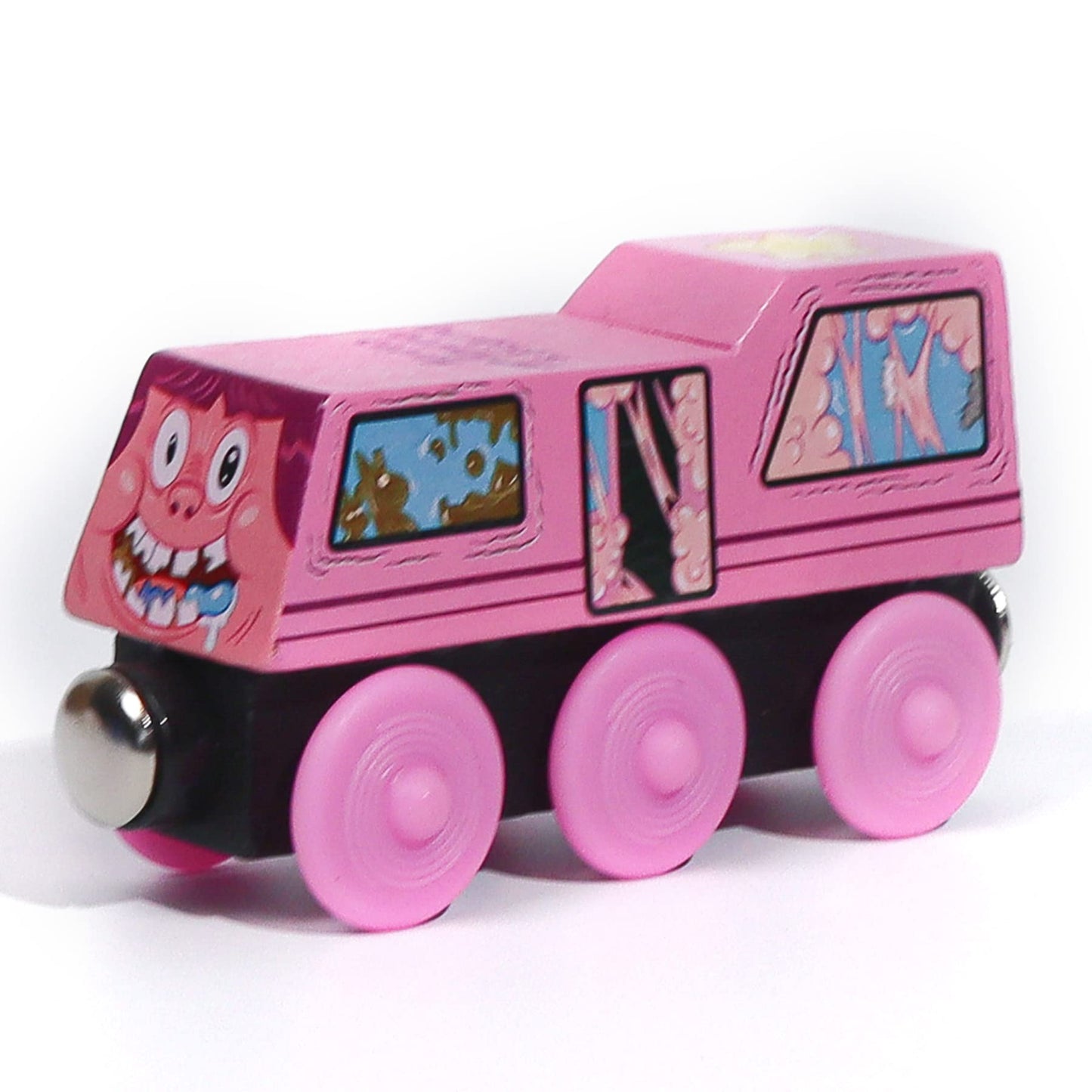 ZANY TRAINS Series 1: Wooden Train Set with Cargo – Sugar Rush Susie – All Wooden Track Compatible