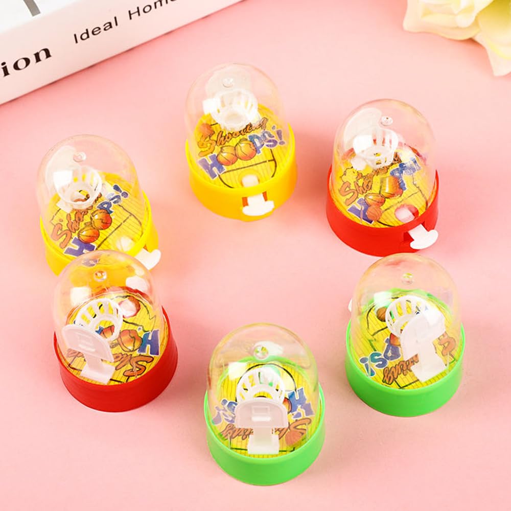 Zasnynua 16-Pack Mini Basketball Finger Shooting Games – Party Favors & Classroom Rewards