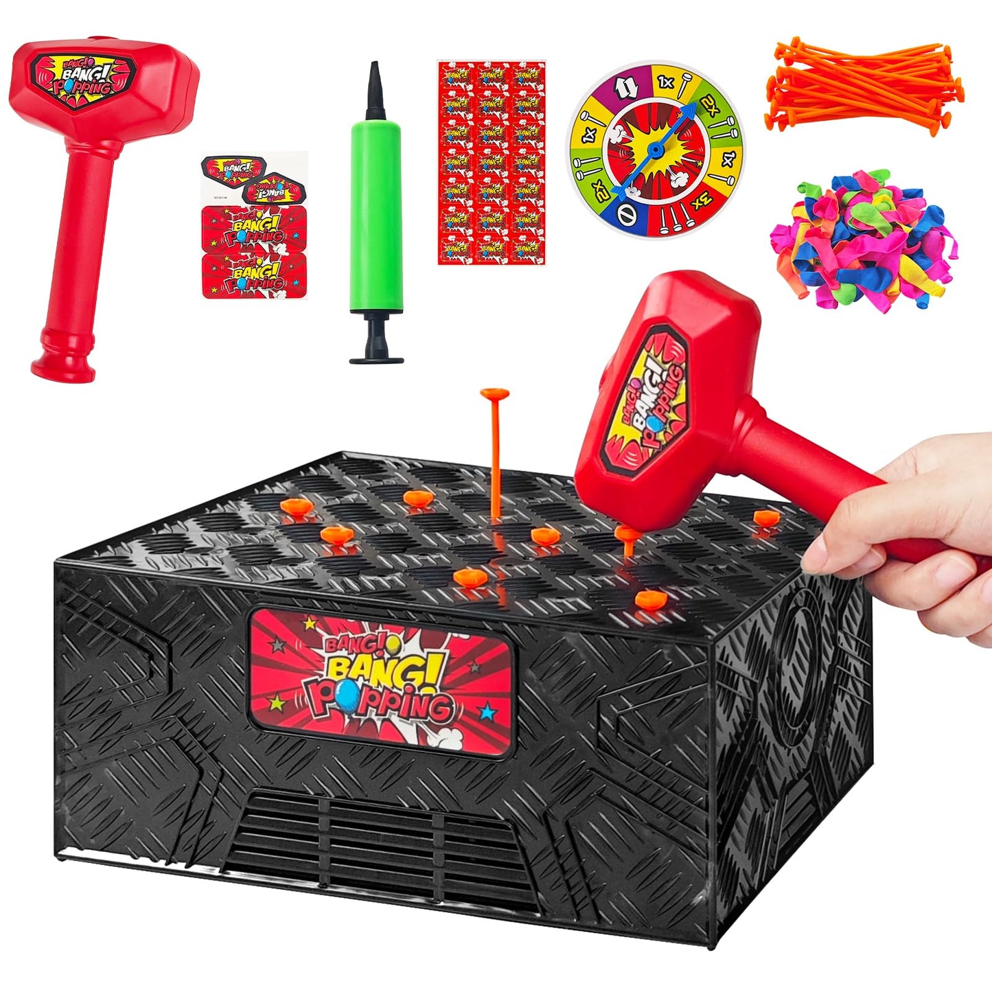 Zddaoole Balloon Pop Game – Blast Box Board Game for Family Parties | Exploding Balloon Fun