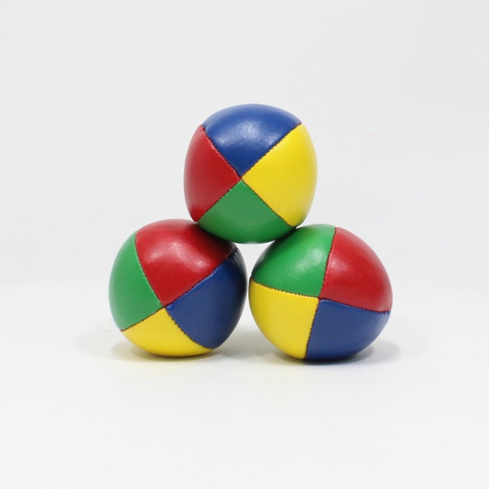Zeekio YoYoSam Juggling Kit — Beginner Starter Set (3 Balls, Scarves, Rings & Clubs)