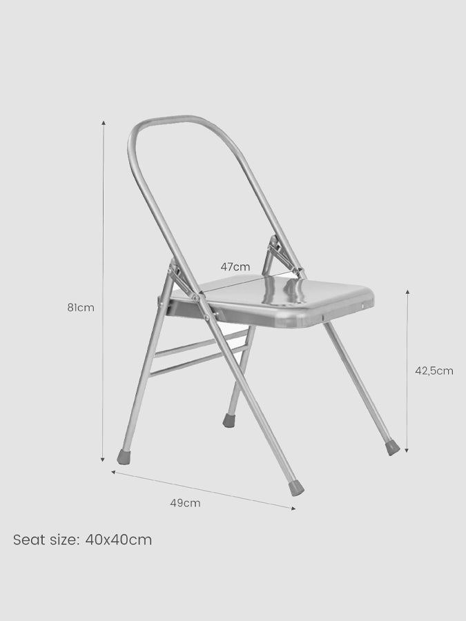 Yoga Studio Folding Yoga Chair No Front Bar