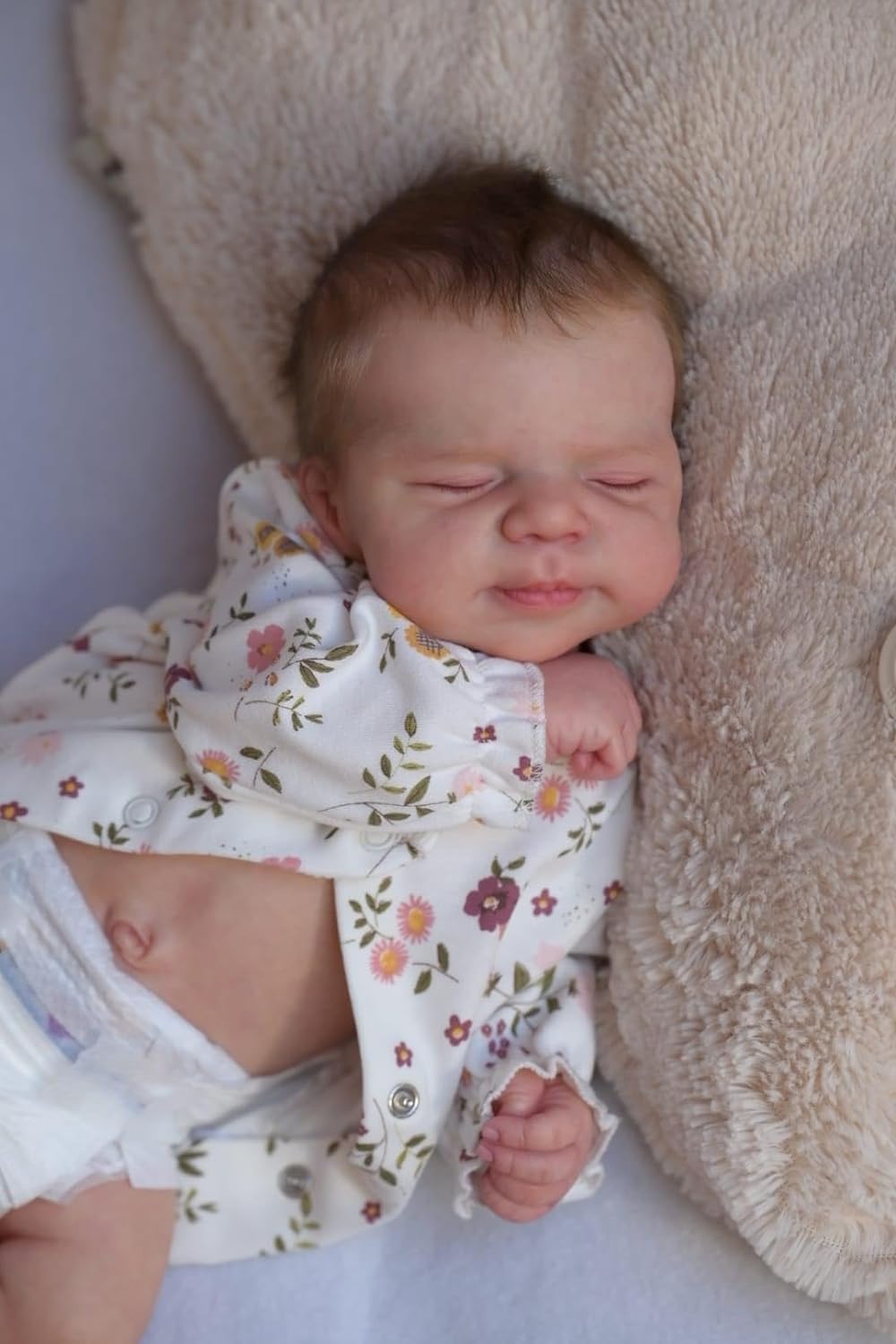 Zero Pam Realistic Reborn Baby Dolls - 18-Inch Full-Body Vinyl Girl (45 cm)