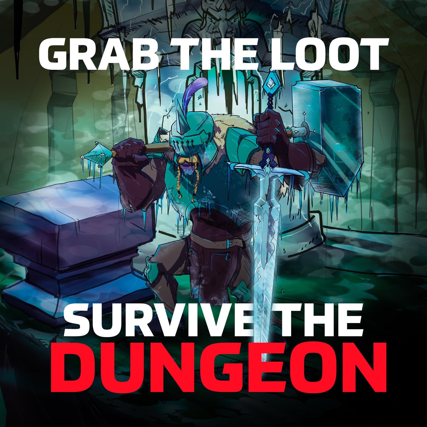 Zero Strategy Games Shuffle Dungeons - Solo & Co-op Dungeon Crawler (1-4 Players)