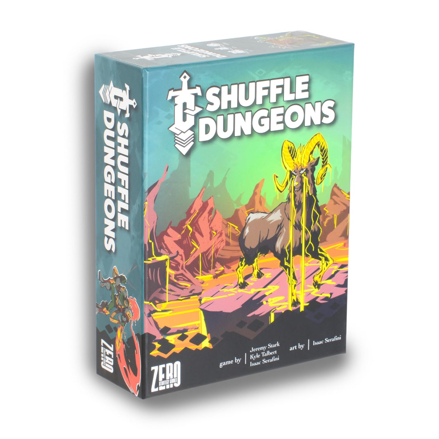 Zero Strategy Games Shuffle Dungeons - Solo & Co-op Dungeon Crawler (1-4 Players)