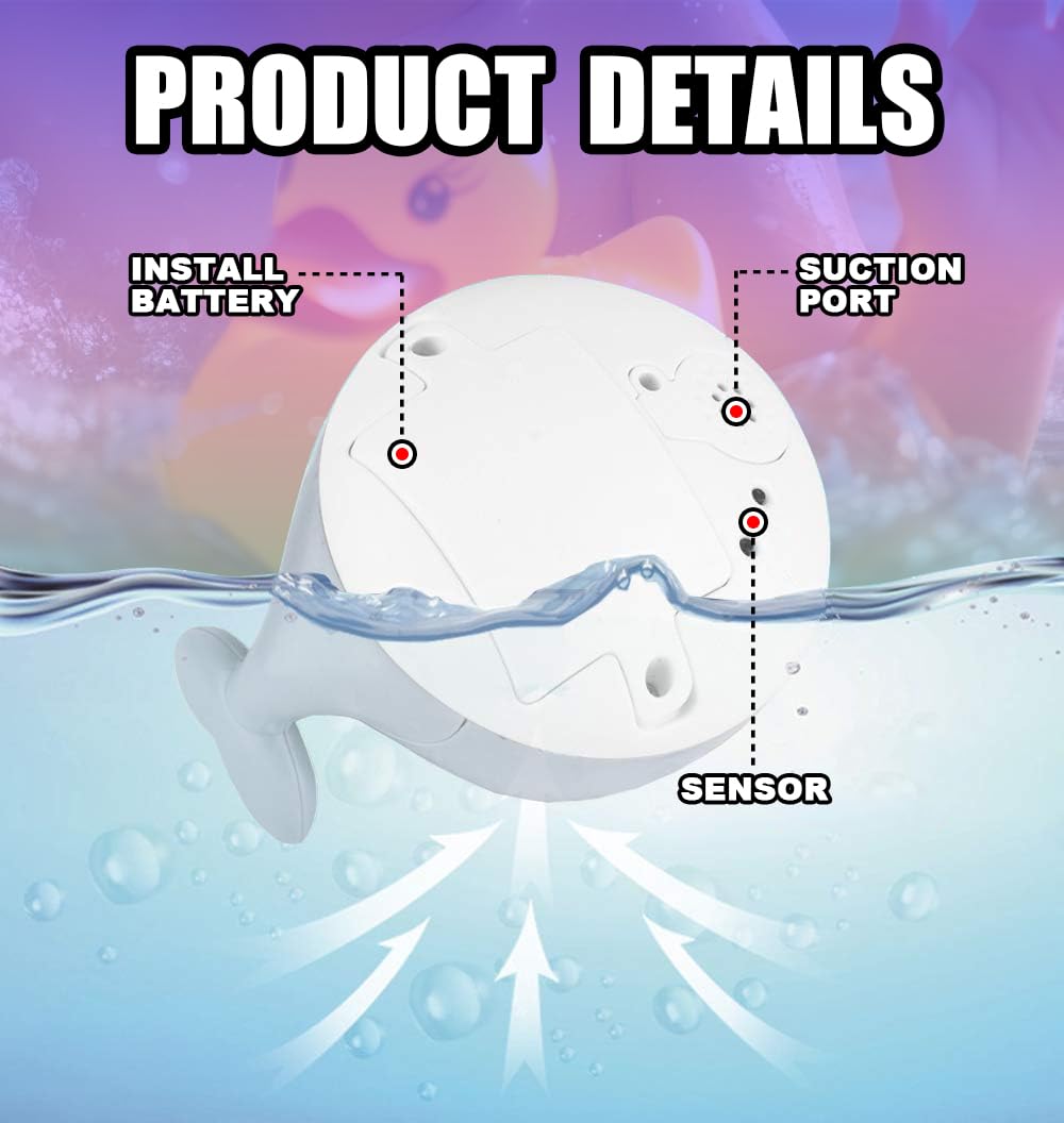 ZHENDUO Baby Bath Toys – Light-Up Sprinkler Whale Bath Toy for Toddlers and Kids