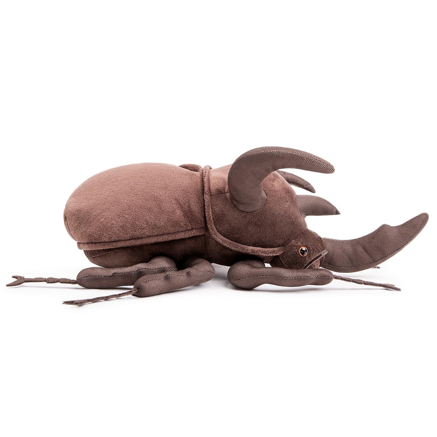 ZHONGXIN MADE Atlas Beetle Plush Toy – 10-Inch Realistic Chalcosoma Atlas Insect Stuffed Animal
