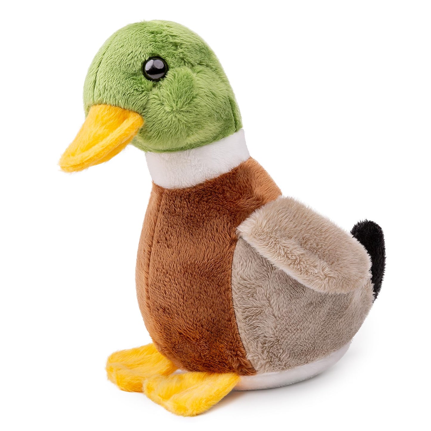 ZHONGXIN Mallard Duck Plush Toy - Soft Green Duck Plushie, 5.6-Inch Handmade Gift for Kids