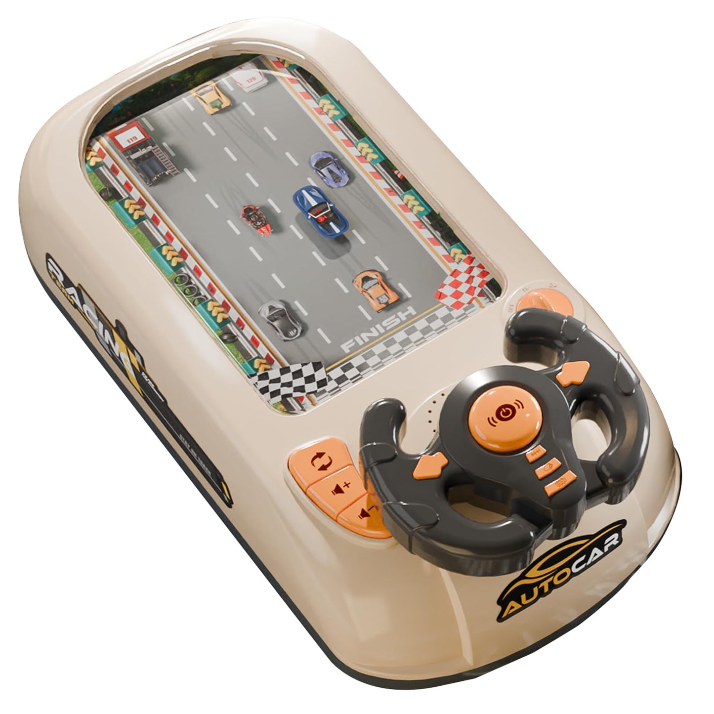 Zhorange Musical Steering Wheel Toy for Kids – Lights, Sounds & Educational Play