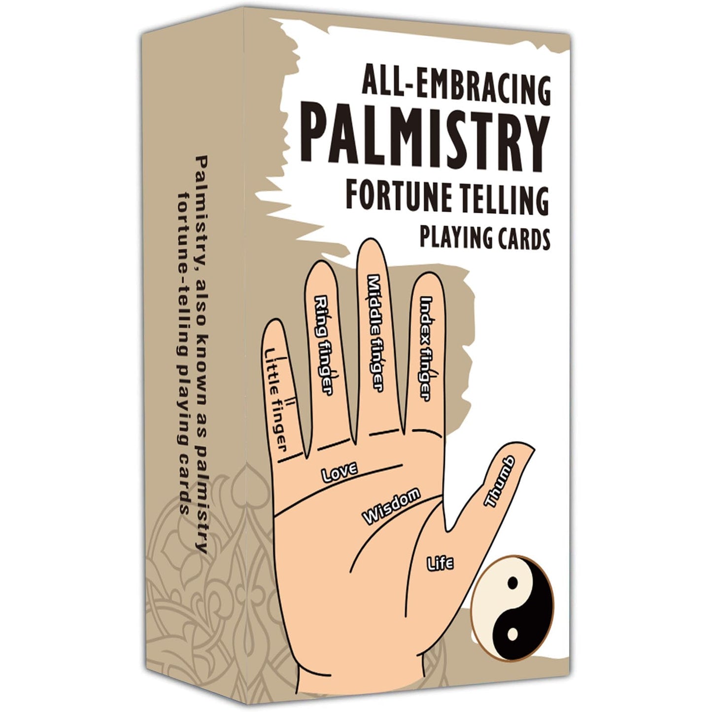 ZHQGYN All-Embracing Palmistry Oracle Cards for Beginners – Fortune-Telling Deck & Playing Cards