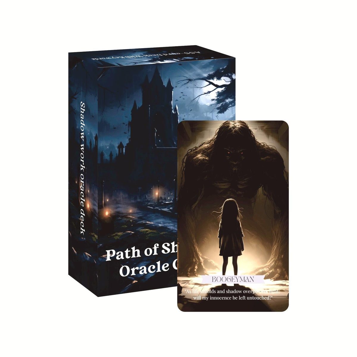 ZHQGYN Path of Shadows Oracle Cards | Daily Tarot for Inner Guidance & Shadow Work