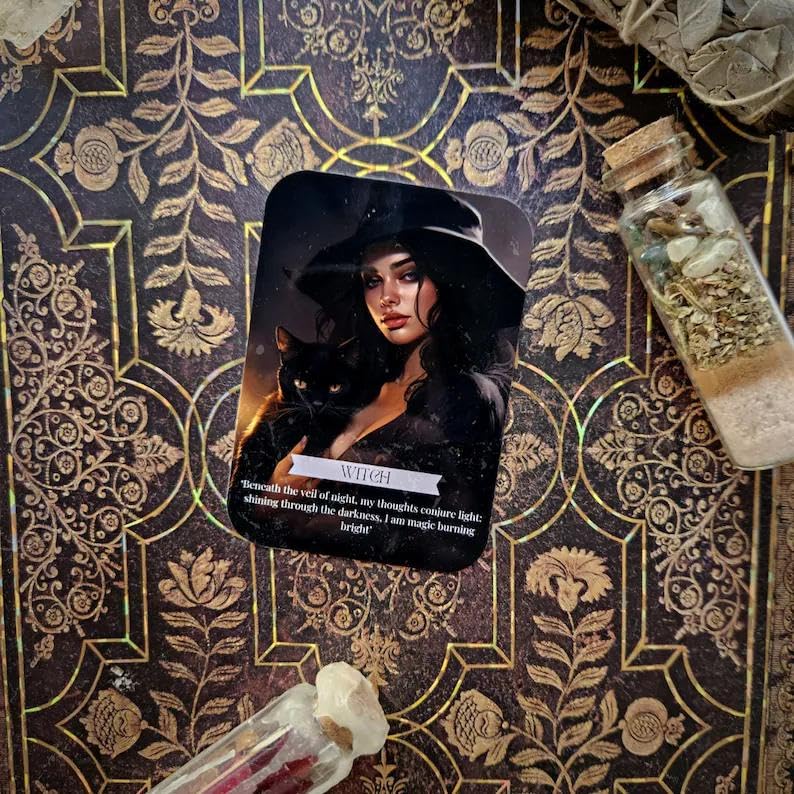 ZHQGYN Path of Shadows Oracle Cards | Daily Tarot for Inner Guidance & Shadow Work