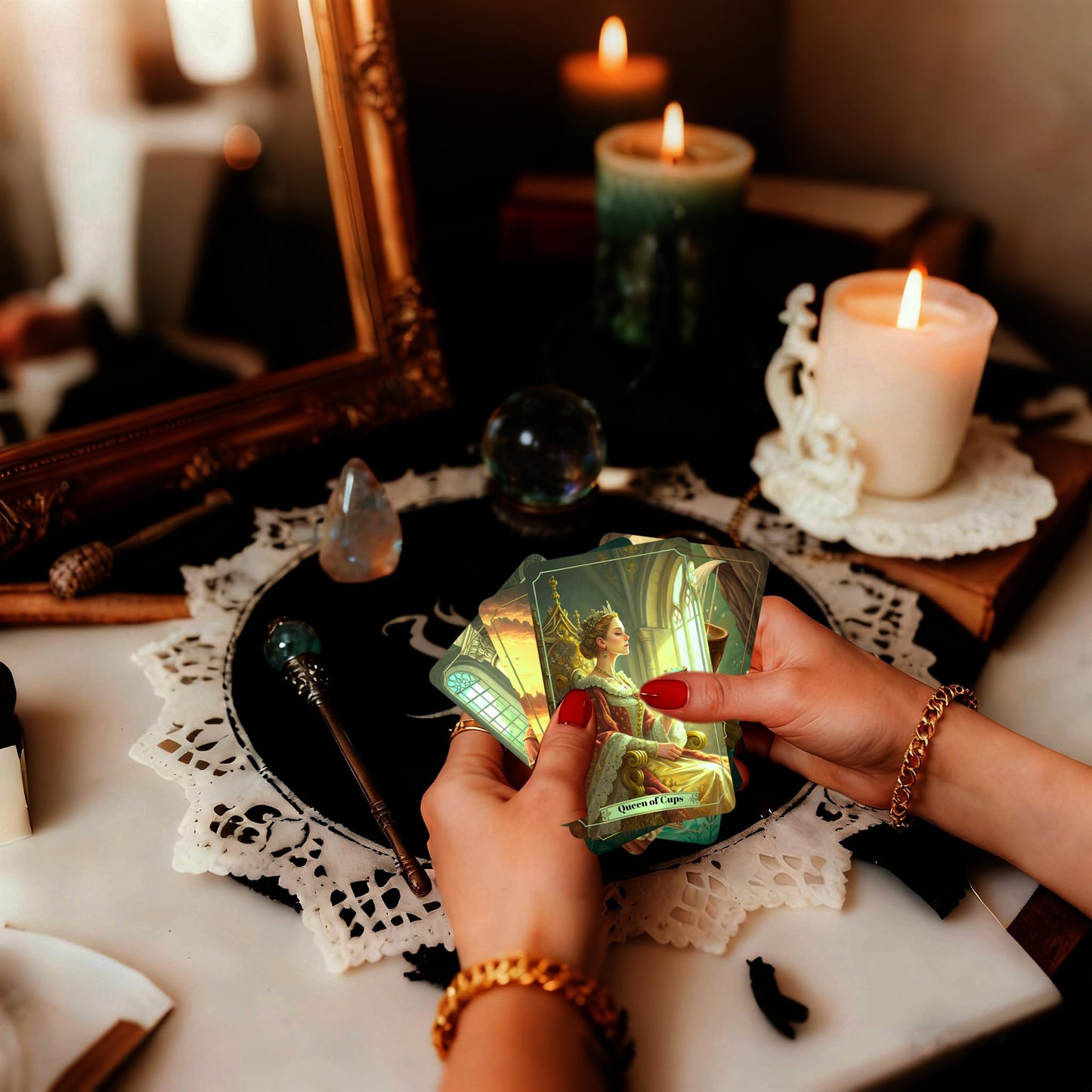 ZHQGYN Renaissance Themed Tarot Deck for Beginners | Fine Art Tarot Cards