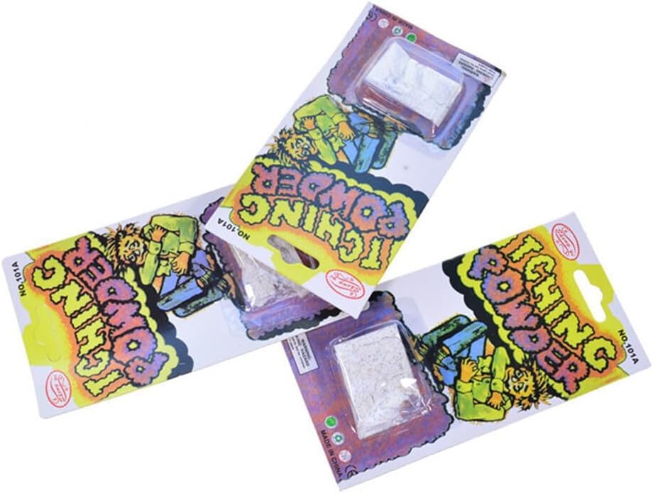 Zhuluck 5-Pack Halloween Itching Powder Props Kit — Prank Party Supplies