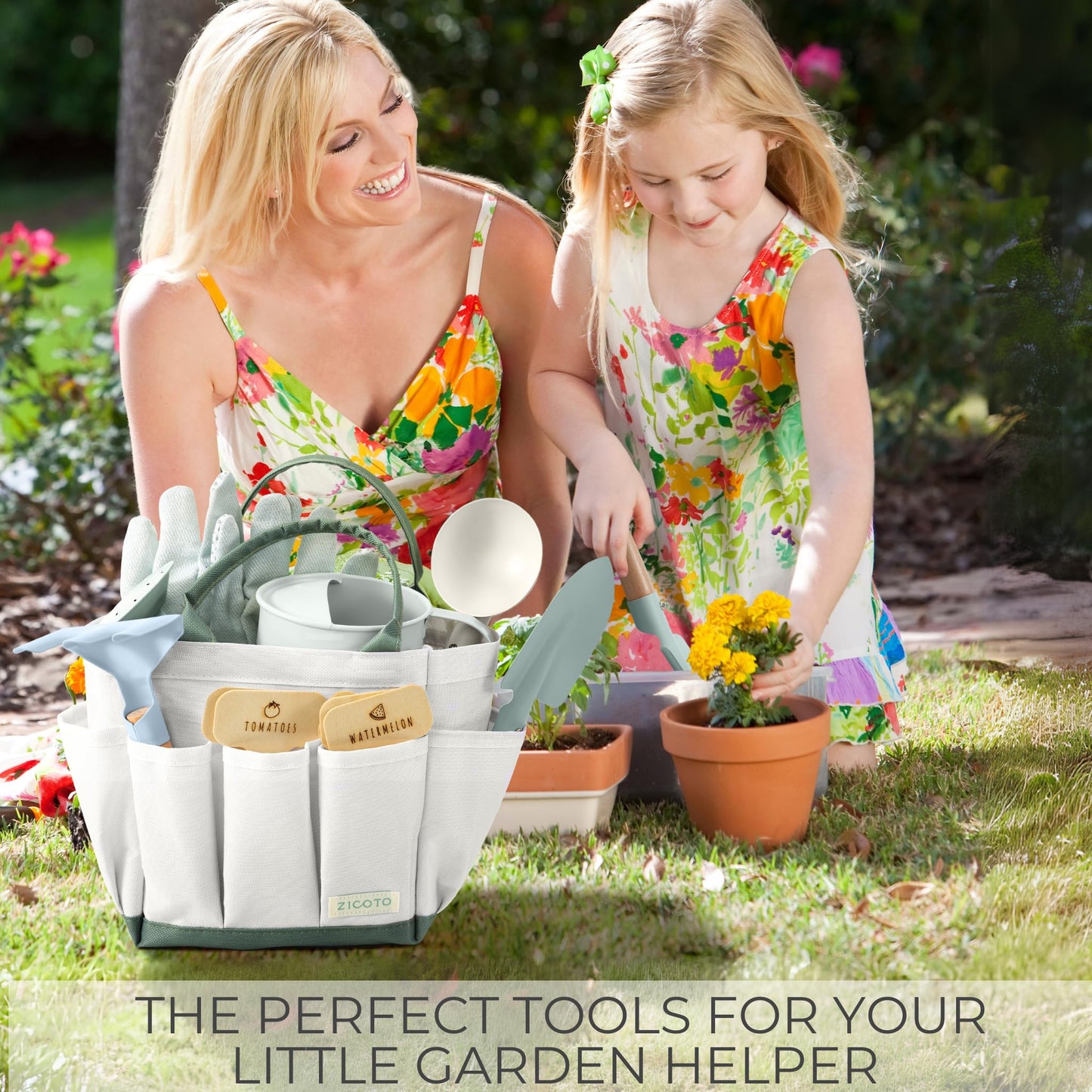 ZICOTO The Ultimate Kids Gardening Set — Safe, Fun Tools for Ages 4+