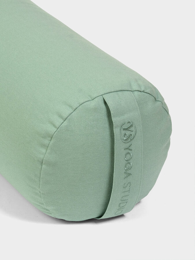 Yoga Studio Organic Cotton Buckwheat Lotus Meditation Bolster Cushion