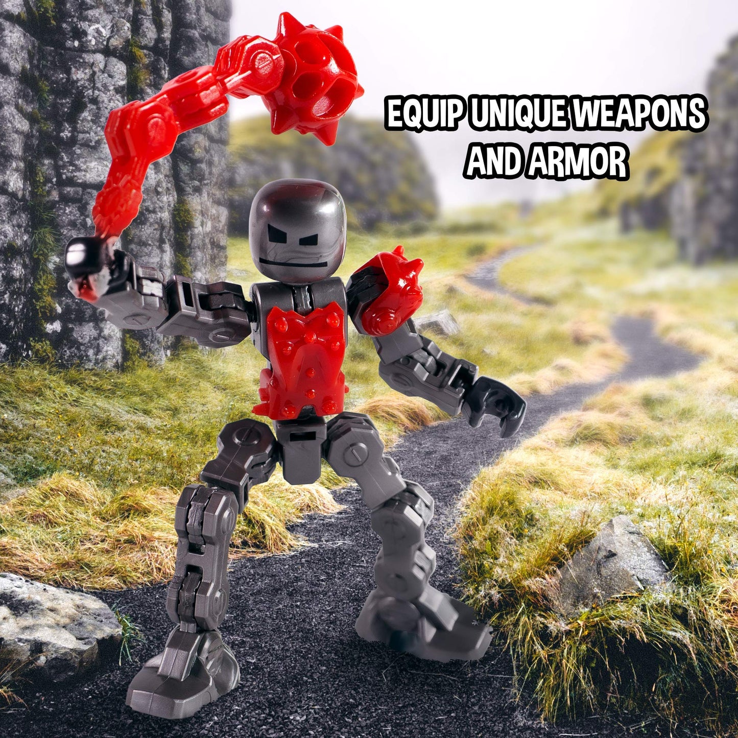Zing Klikbot Series 2 Villains – Complete Set of 4 Translucent Guardians with Weapons