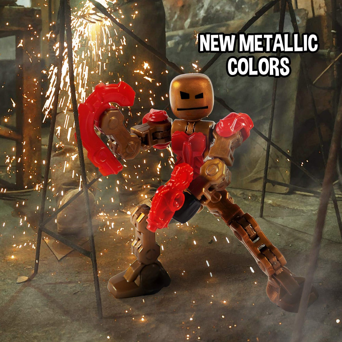 Zing Klikbot Series 2 Villains – Complete Set of 4 Translucent Guardians with Weapons