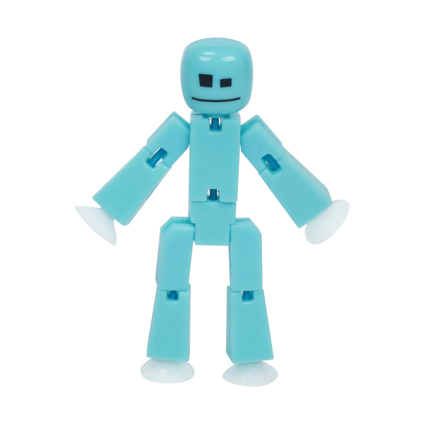 Zing StikBot Single Pack – Ice Blue Figure for Stop Motion Animation, Ages 4+