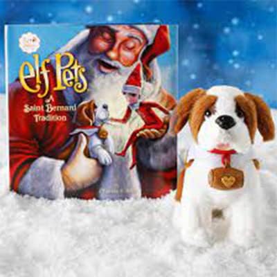 Elf Pets 2 Pack: Reindeer & St. Bernard with Holly Jolly Bag | The Elf on the Shelf