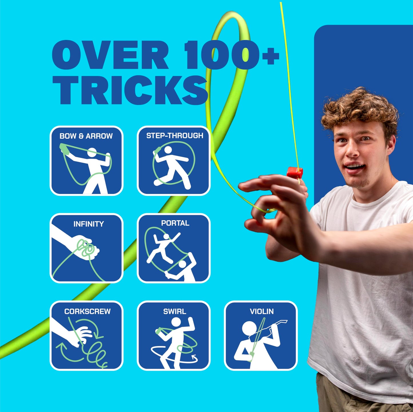 ZipString Original Rope Launcher Toy – As Seen on Shark Tank | Fun for All Ages