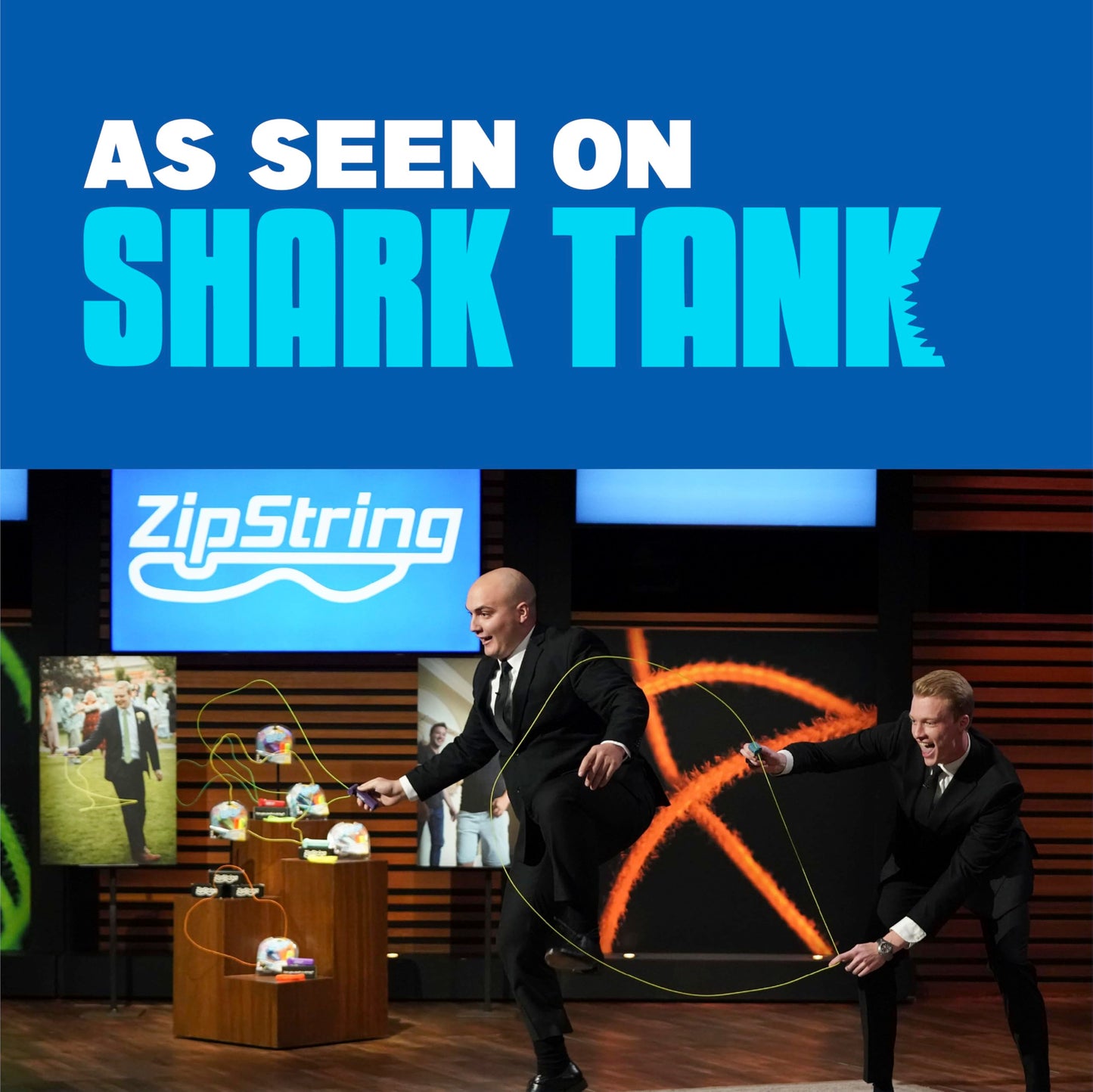 ZipString Original Rope Launcher Toy – As Seen on Shark Tank | Fun for All Ages