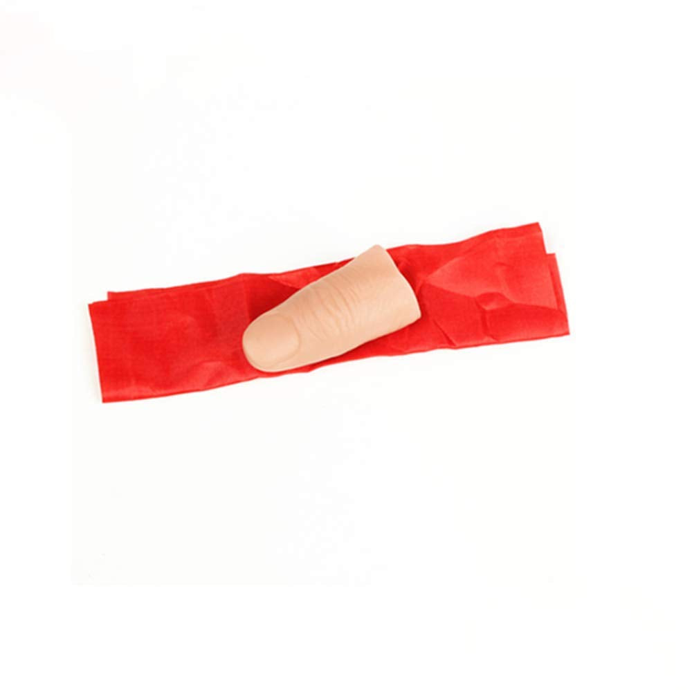 Zittop 2-Pack Disappearing Silk Thumb Tip Gimmick | Magic Trick Kit