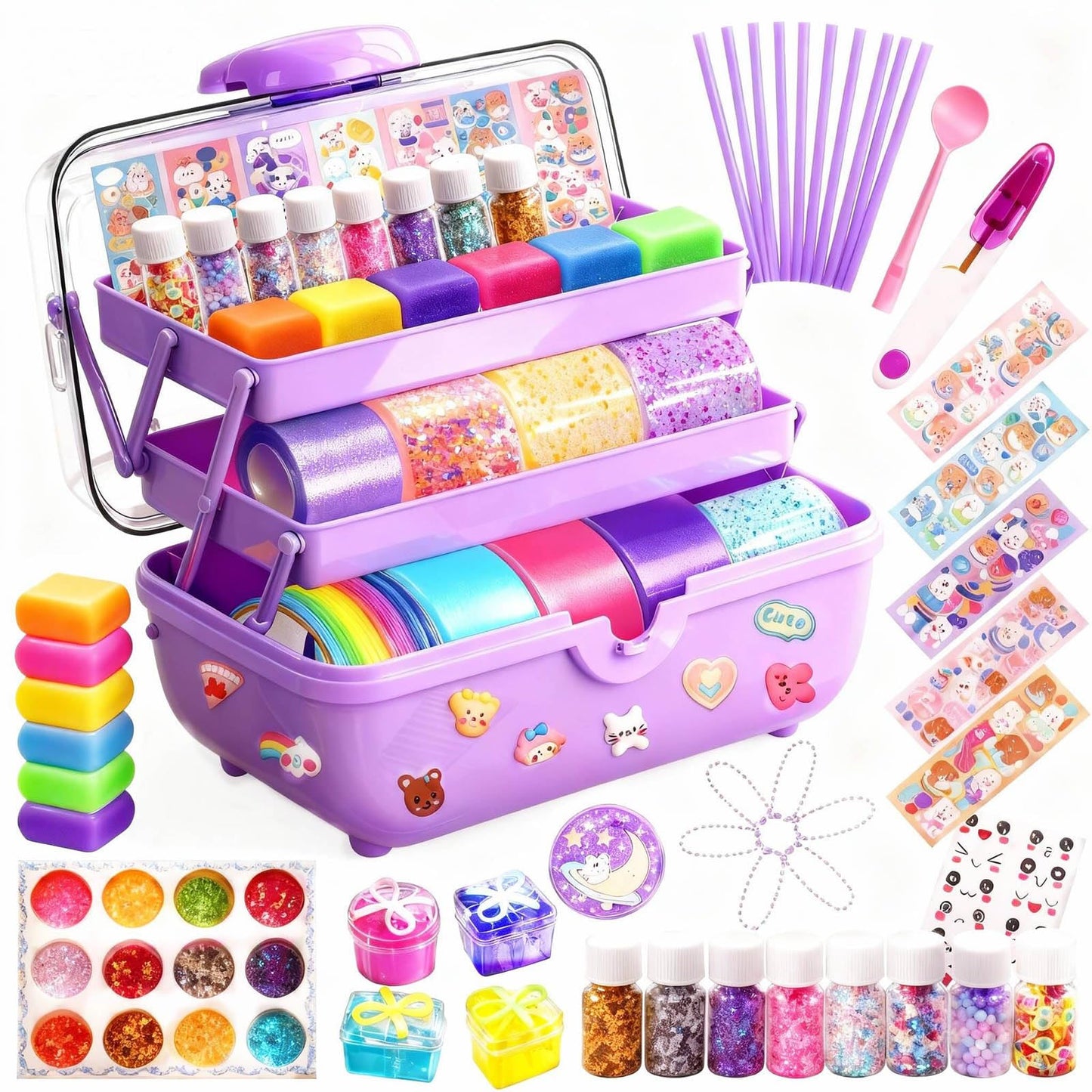 ZiZa Nano Tape Bubble Kit for Kids – Creative Squishy Maker & Craft Toy
