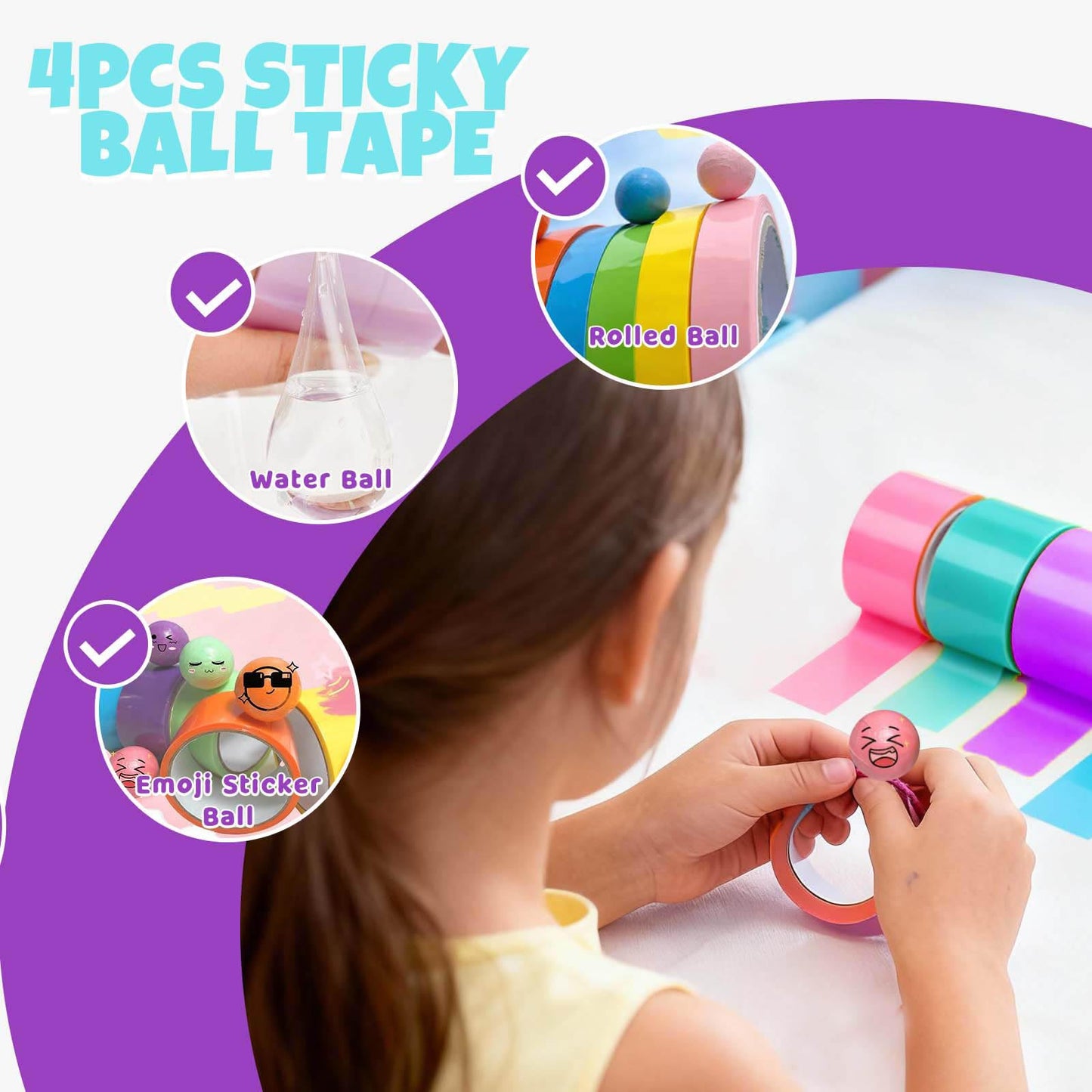 ZiZa Nano Tape Bubble Kit for Kids – Creative Squishy Maker & Craft Toy