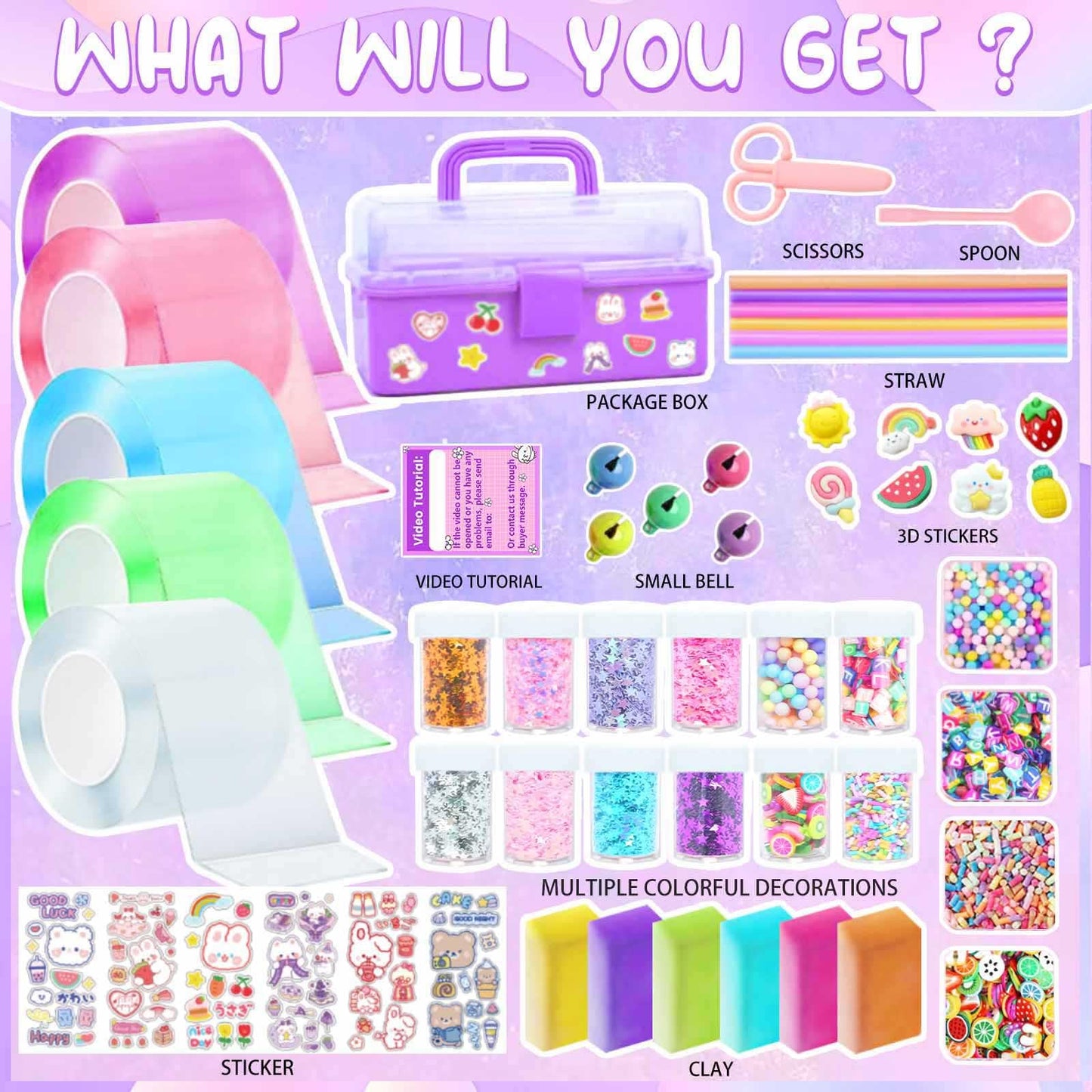 ZiZa Nano Tape Bubble Kit – DIY Bubble Art & Squishy Maker for Kids