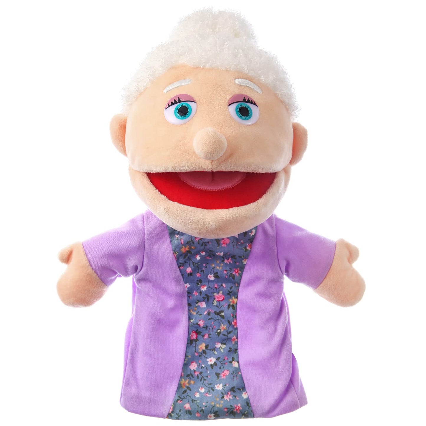 ZJoey 6-Piece Family Hand Puppets, 12-Inch Plush Puppets for Kids Storytelling & Pretend Play
