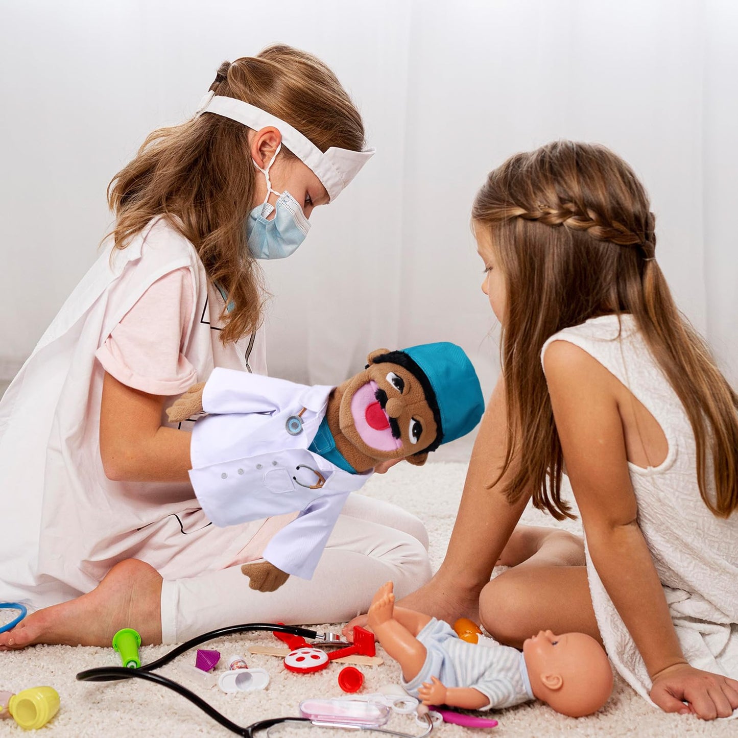 ZJoey Role Play Hand Puppets – Plush Kids Puppets for Storytelling & Imaginative Play