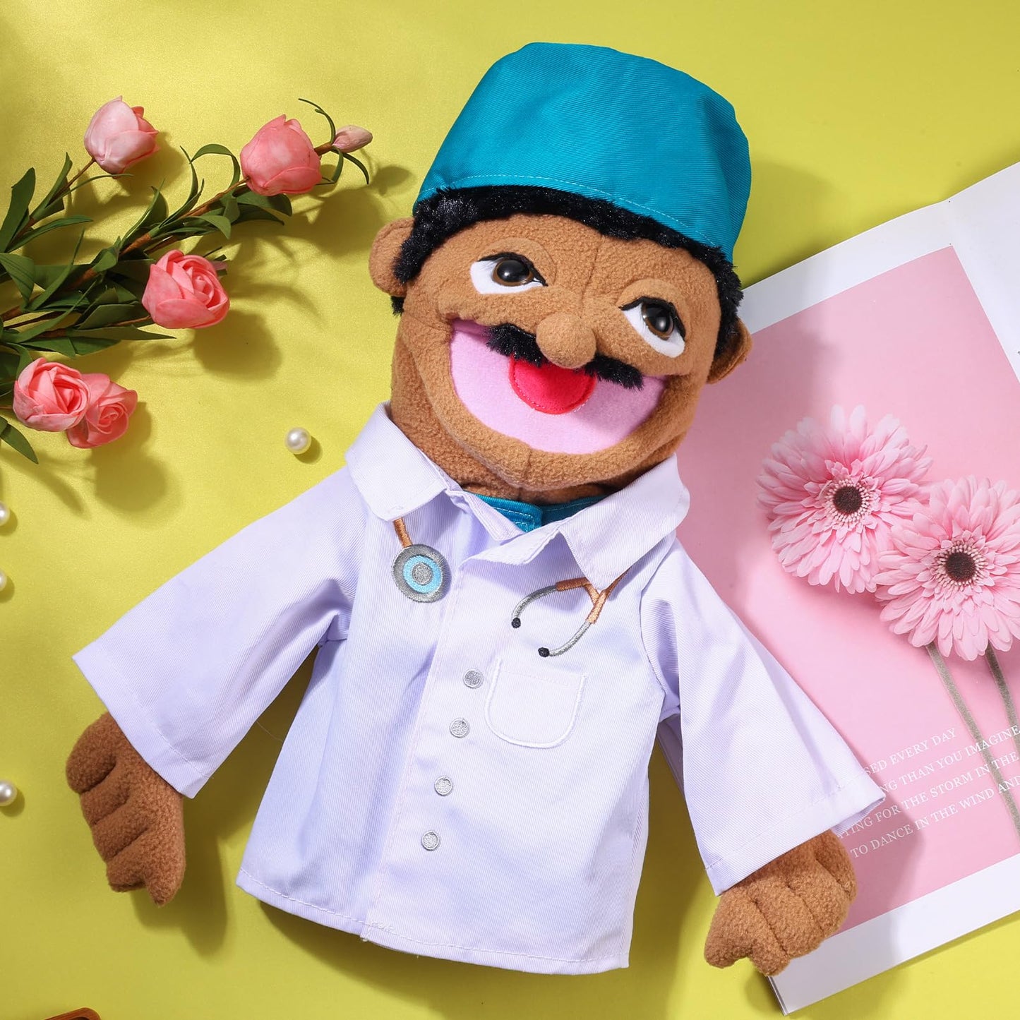 ZJoey Role Play Hand Puppets – Plush Kids Puppets for Storytelling & Imaginative Play