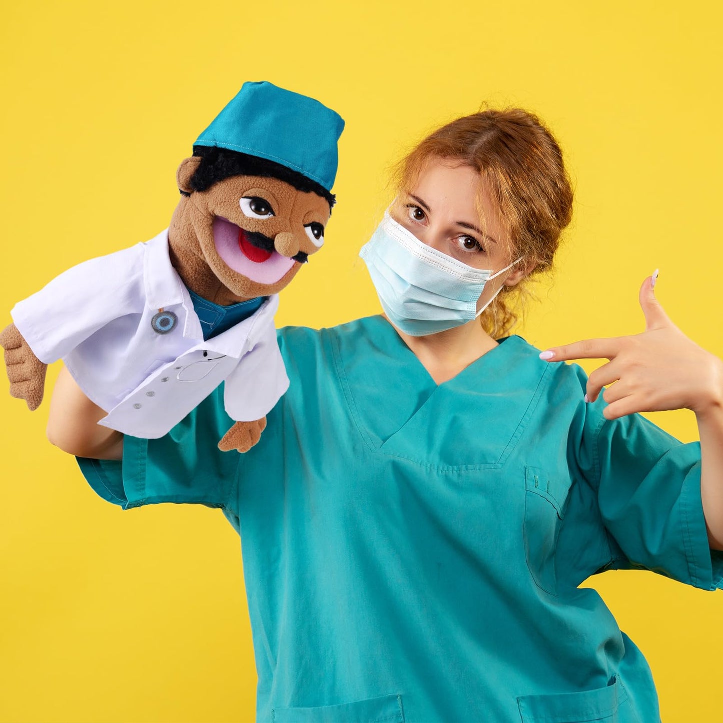 ZJoey Role Play Hand Puppets – Plush Kids Puppets for Storytelling & Imaginative Play