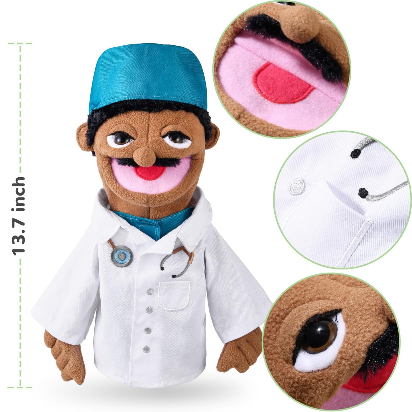 ZJoey Role Play Hand Puppets – Plush Kids Puppets for Storytelling & Imaginative Play