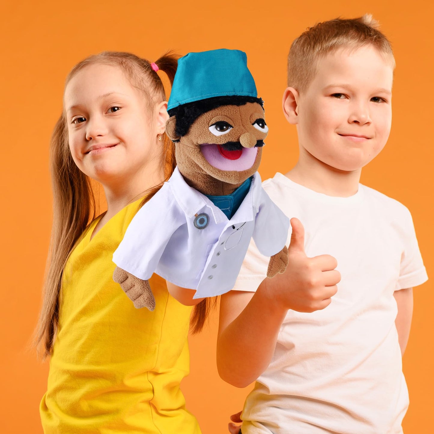 ZJoey Role Play Hand Puppets – Plush Kids Puppets for Storytelling & Imaginative Play