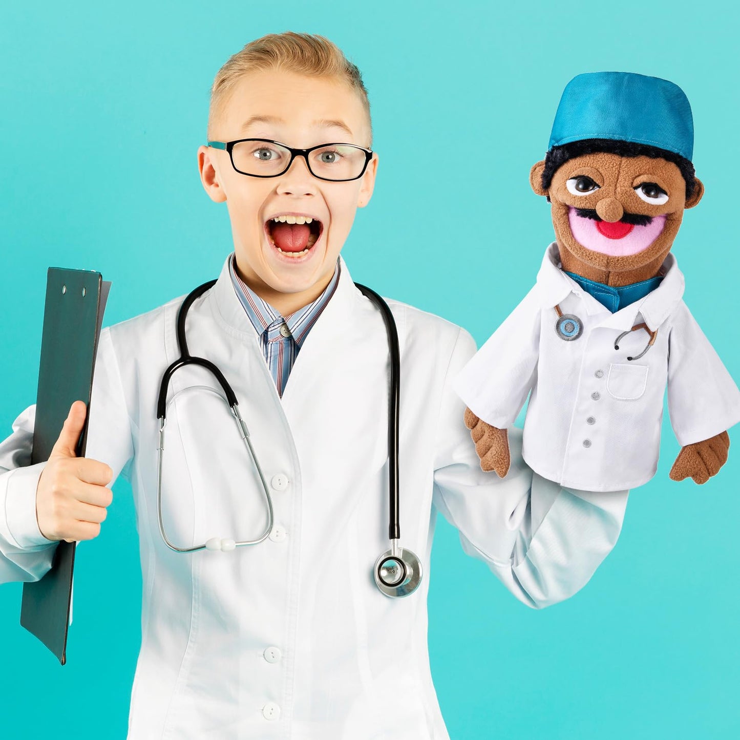 ZJoey Role Play Hand Puppets – Plush Kids Puppets for Storytelling & Imaginative Play