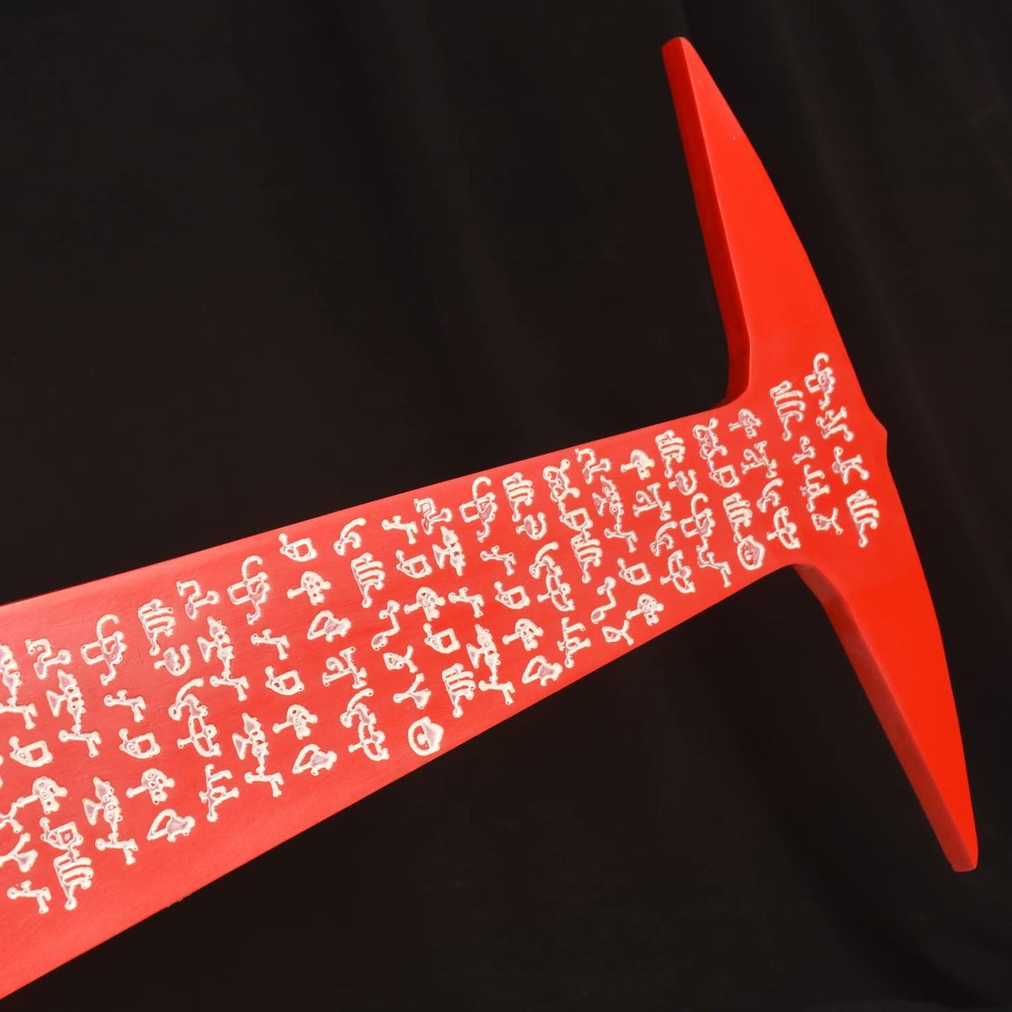 ZKBWFLA Switch Game Cosplay Props — PVC Crucible Blade Replica, Hand Forged, 47.2in