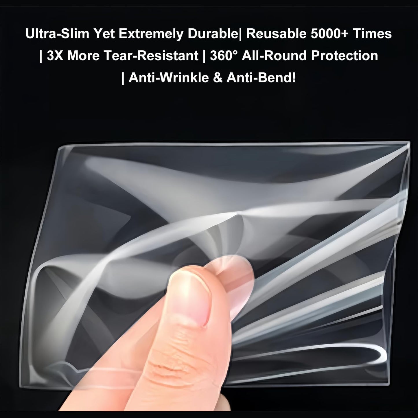 ZLinwly 500-Count Card Sleeves | Clear Penny Sleeves for MTG, TCG & Sports Cards