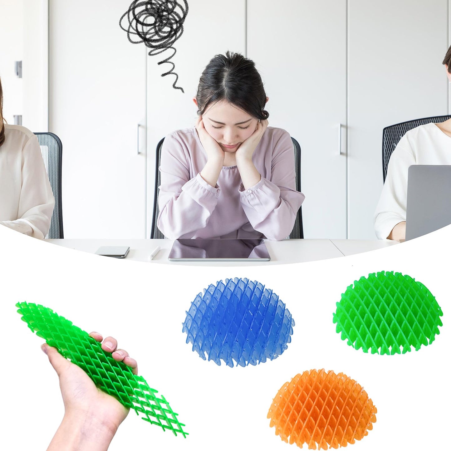 ZOMGURD Valentines Day Kids Fidget Toys 2-Pack – Stretchy Wiggler Desk Toy