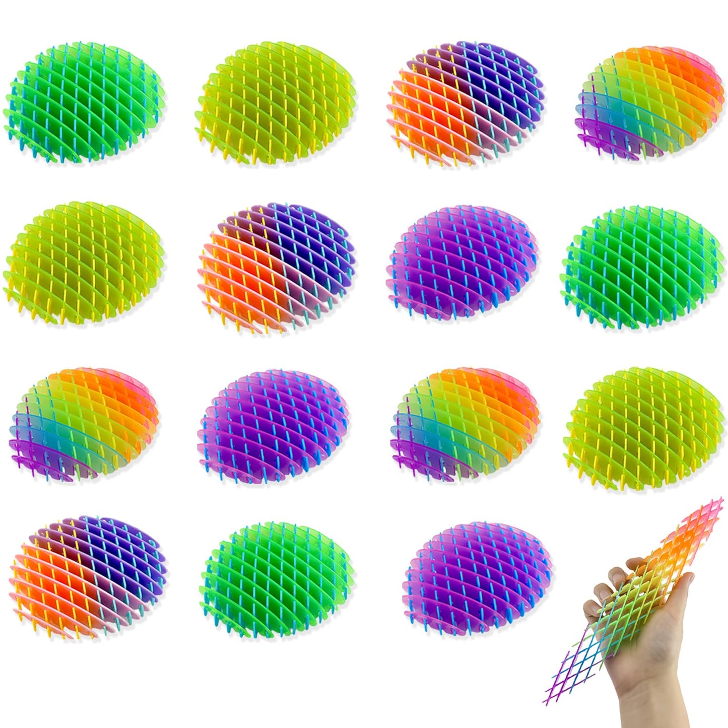 Valentine's Day Gifts for Kids – ZOMGURD 15-Pack Stretchy Fidget Toy Set