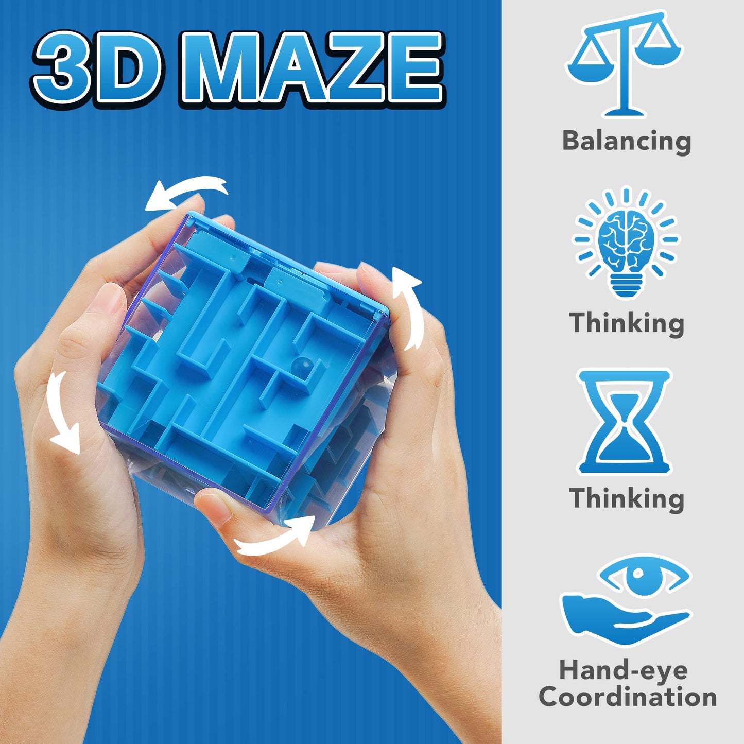 4 Pack Money Maze Puzzle Gift Boxes | ZPISF - Money Holder & Brain Teasers