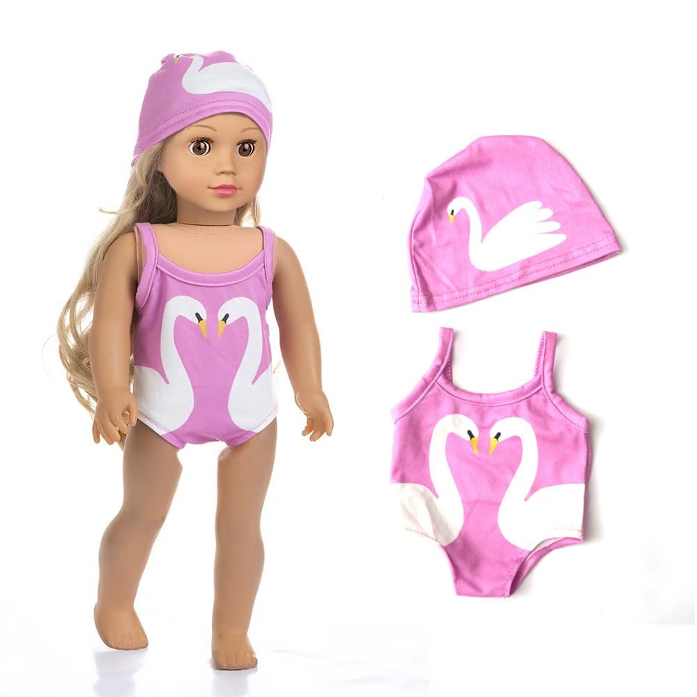 ZQDOLL American 18-Inch Doll Clothes – 7 Outfit Set for 18-Inch Dolls