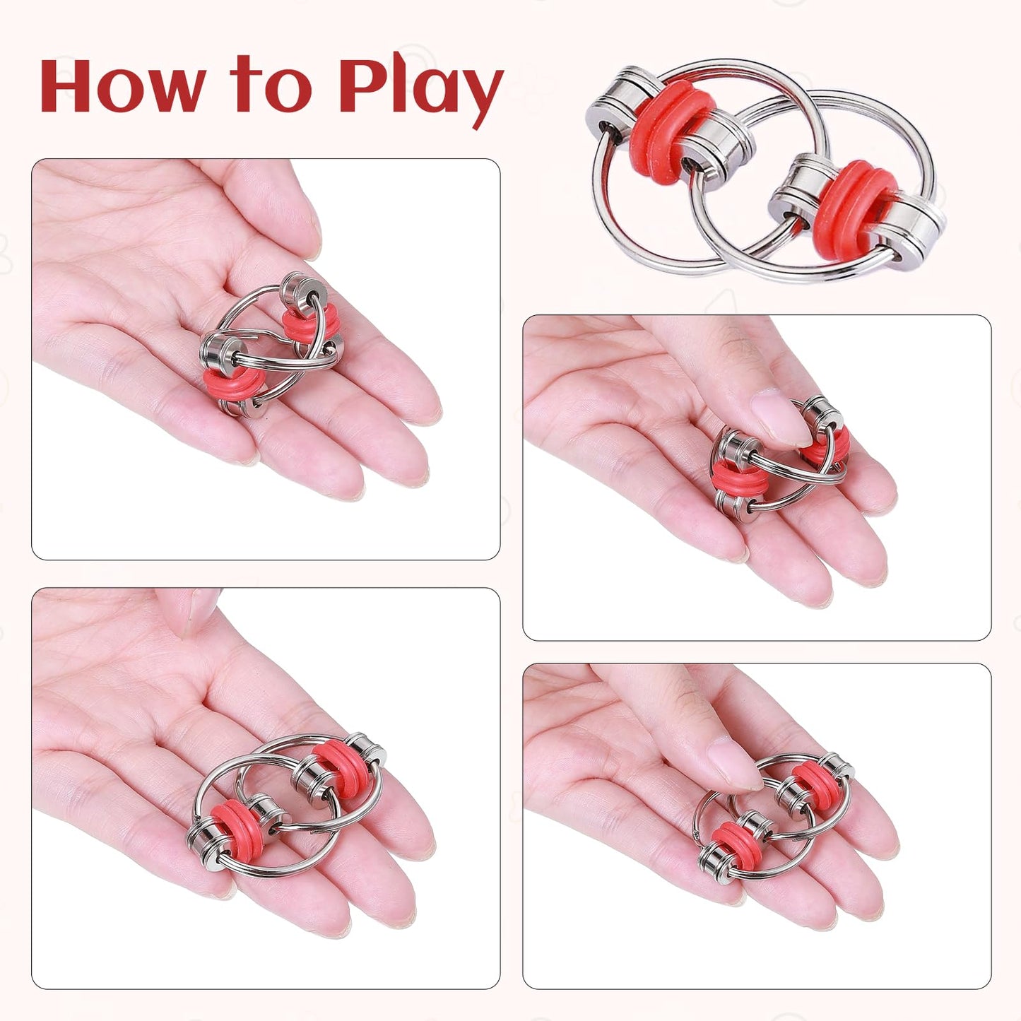 ZQFTZQ Marble Mesh Fidget Toys Set – 8 Pcs Sensory Anti-Stress Kit