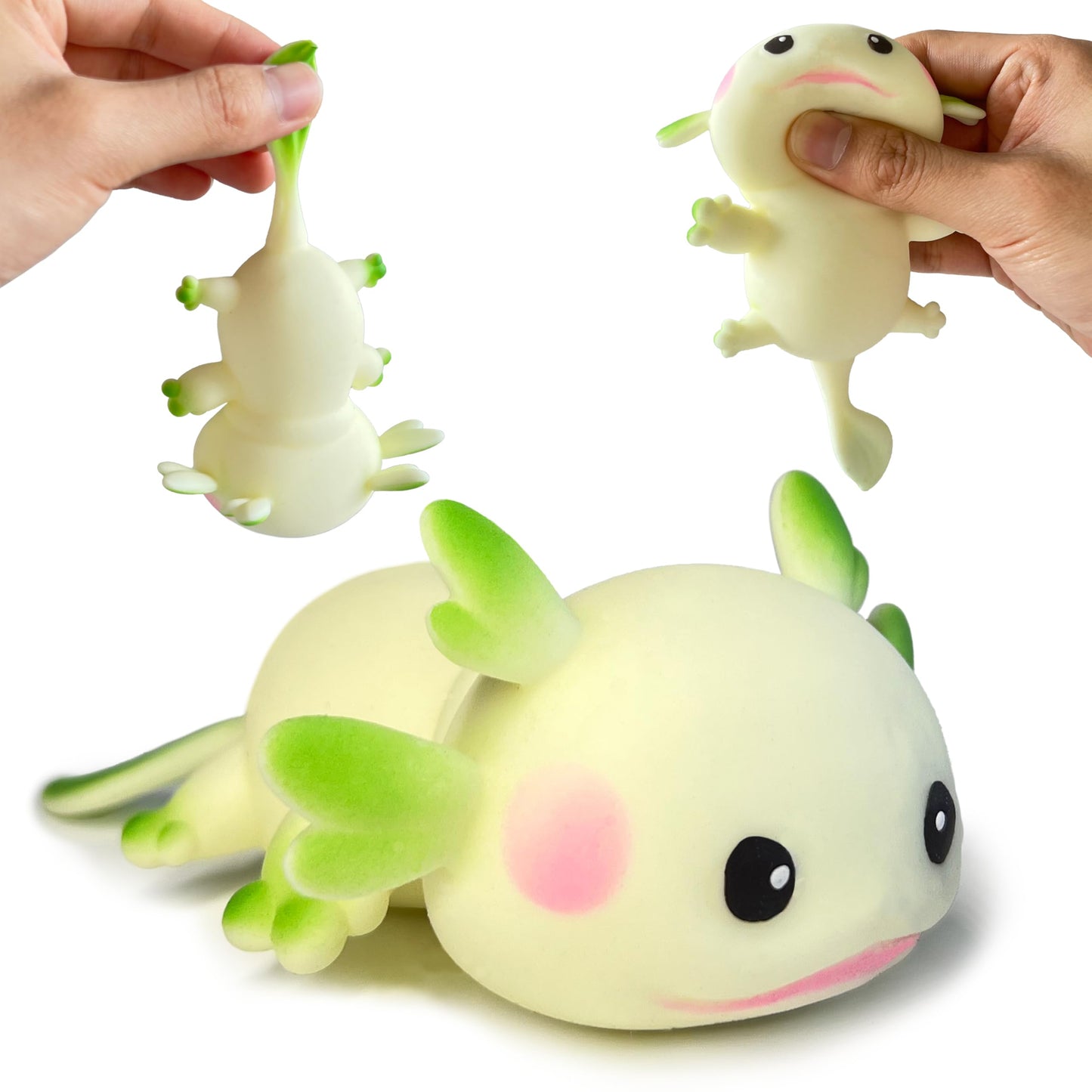 ZTATU Axolotl Squishy Fidget Toy – Portable Stress Ball for Kids & Adults