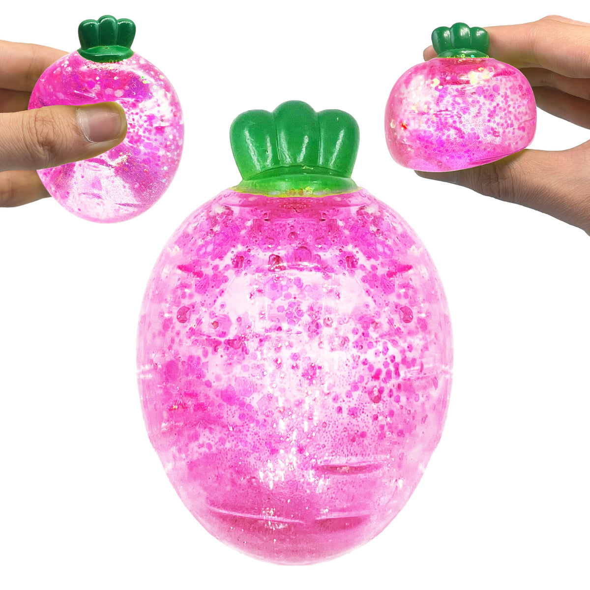 ZTATU Baby Carrot Squishy Toy – Sensory Fidget Ball for Kids & Adults