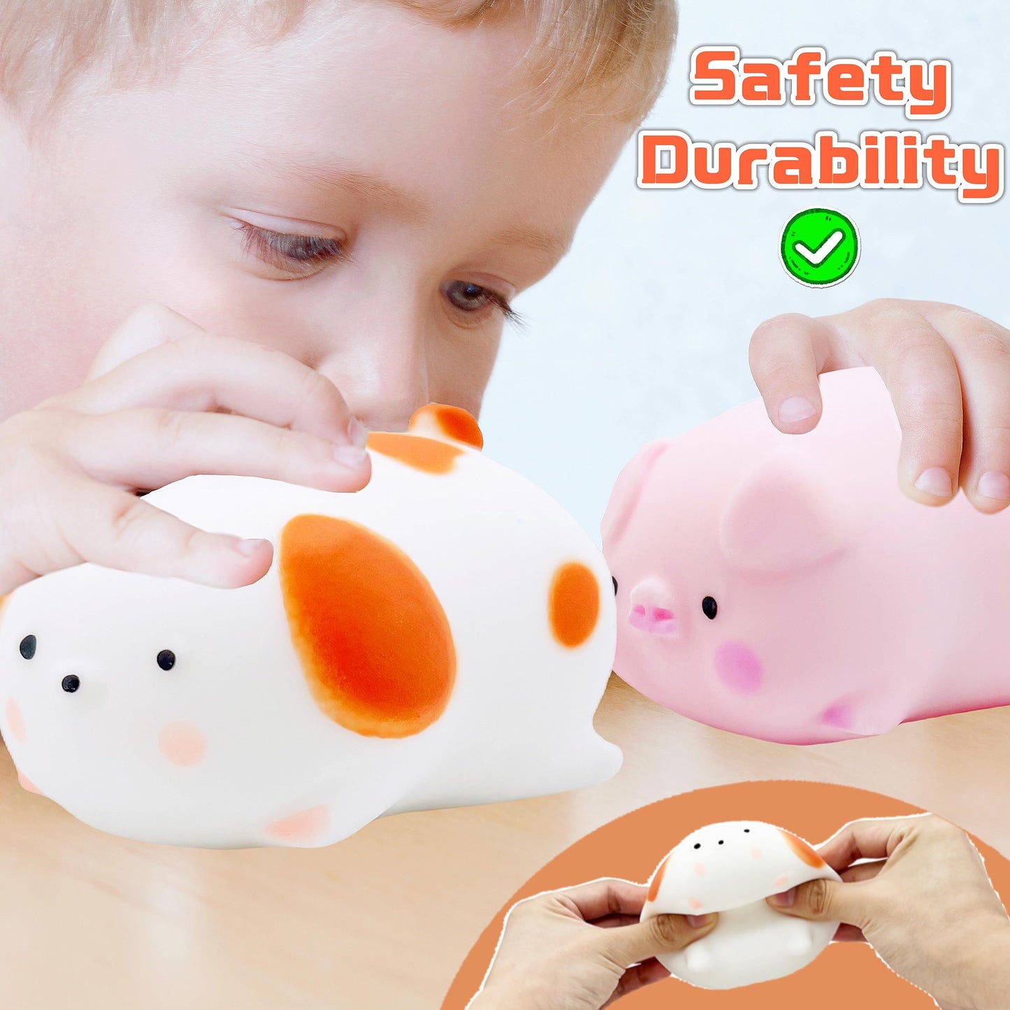 ZTATU Dog Stress Ball – Cute Squishy Fidget Toy for Adults (1 PCS)